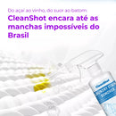 CleanShot - Removedor Têxtil Profissional Que Elimina Manchas Impossíveis (Até Açaí, Azeite e Vinho) em Menos de 3 Minutos